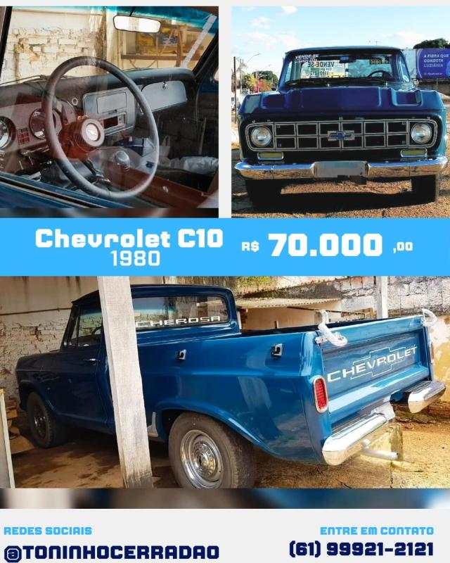 C10 - Foto #10 do anúncio à venda de Carro clássico