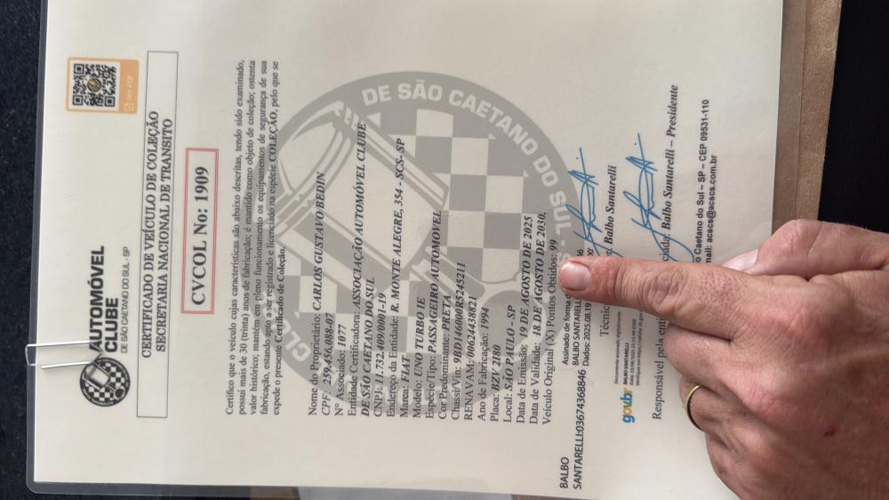 Uno - Foto #20 do anúncio à venda de Carro clássico
