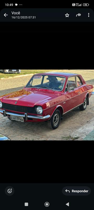 Corcel I - Foto #5 do anúncio à venda de Carro clássico