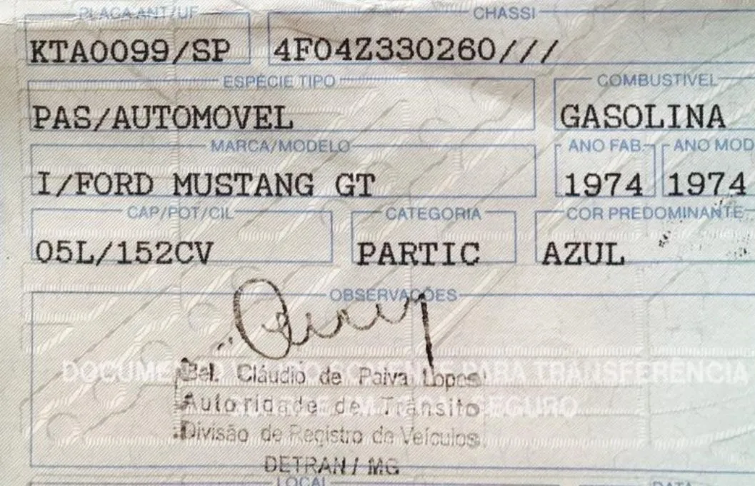 Mustang - Foto #12 do anúncio à venda de Carro clássico