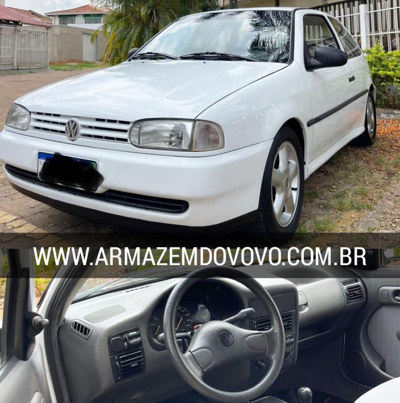 Gol GL 1991 com aro 17 e motor preparado com Turbo e Nitro