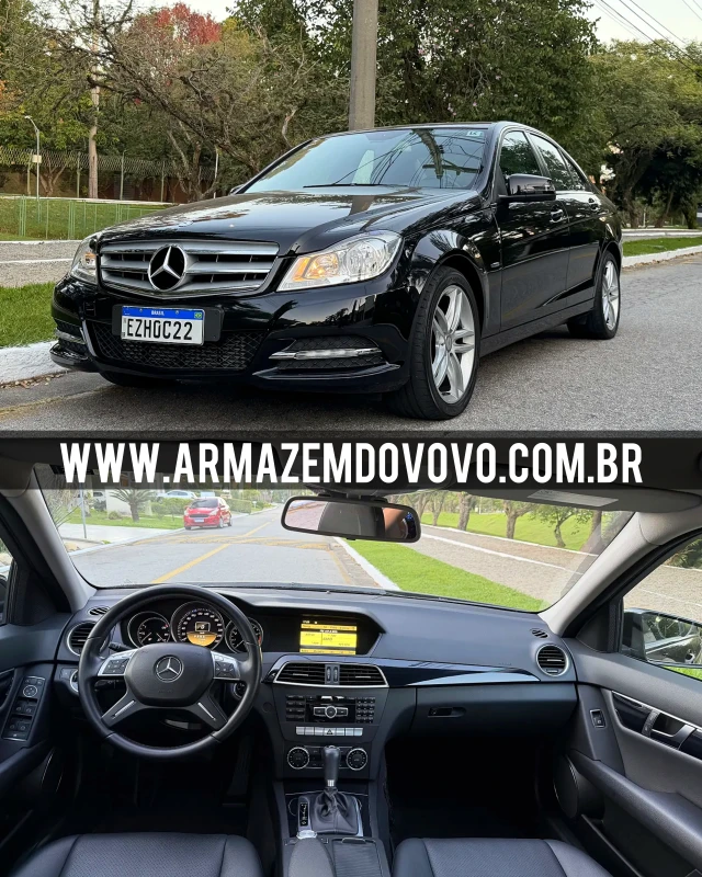 C180 — Mercedes Benz C180 (2012) — Foto principal do anúncio | Armazém do Vovô