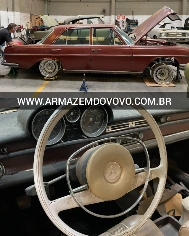250S — Mercedes Benz 250S (1968) — Foto principal do anúncio | Armazém do Vovô