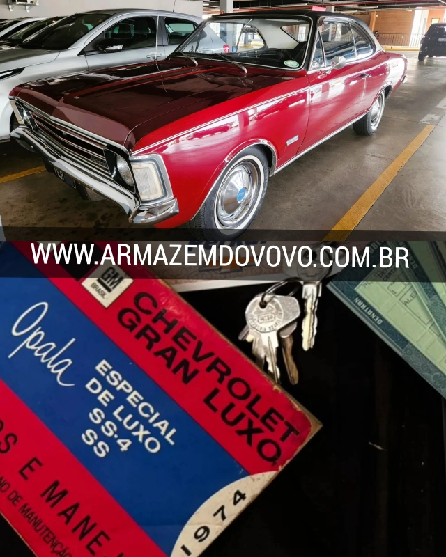 Opala — Chevrolet Opala (1974) — Foto principal do anúncio | Armazém do Vovô