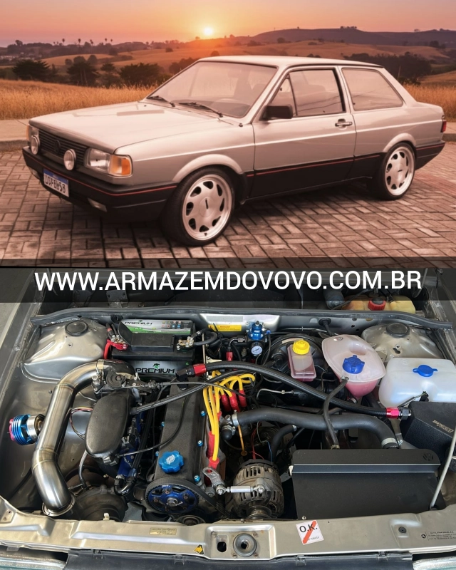 Voyage 92 turbo legalizado forjado - Foto #1 do anúncio à venda de Carro clássico