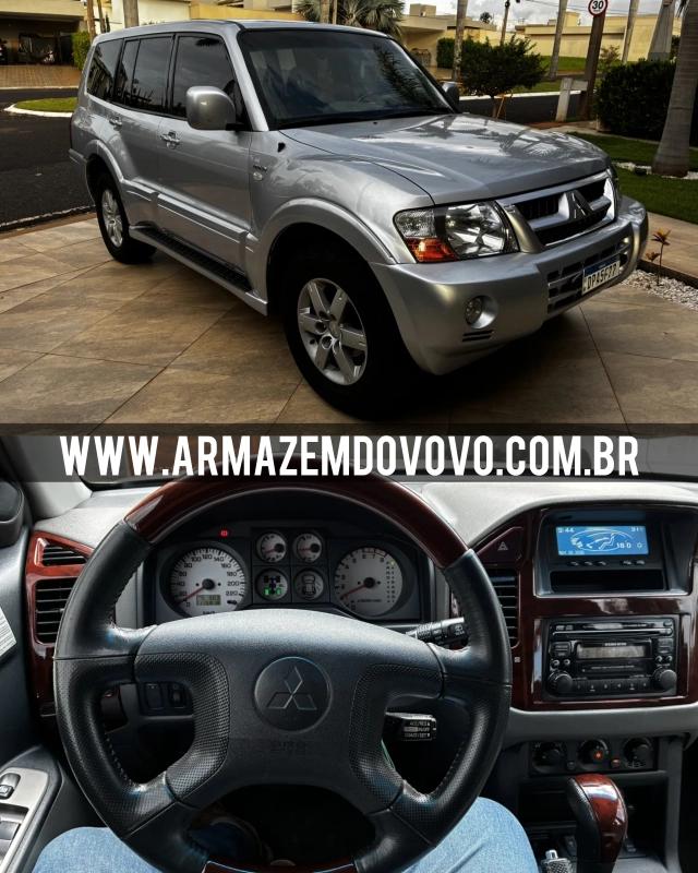 Pajero — Mitsubishi Pajero (2004) — Foto principal do anúncio | Armazém do Vovô