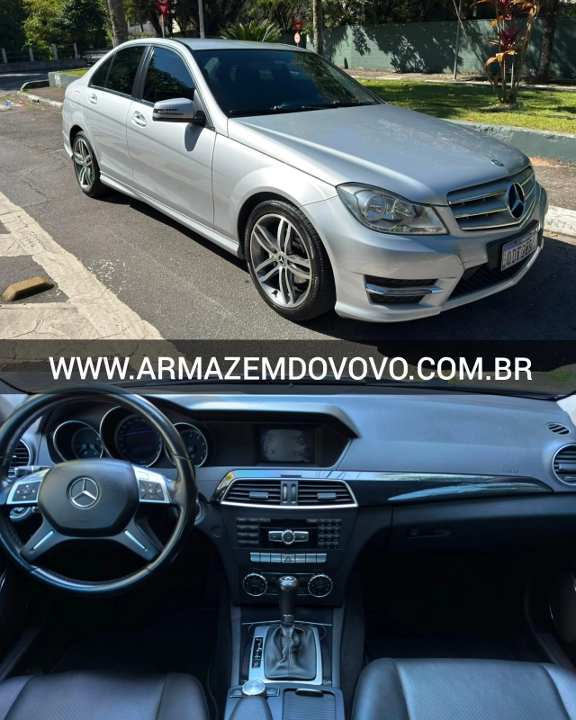 C180 — Mercedes Benz C180 (2012) — Foto principal do anúncio | Armazém do Vovô