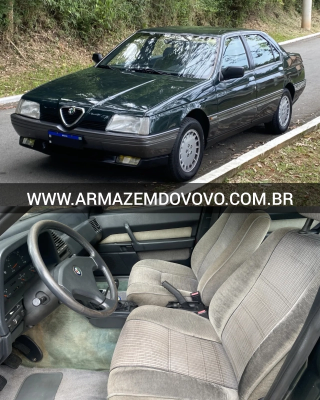 164 — Alfa Romeo 164 (1990) — Foto principal do anúncio | Armazém do Vovô