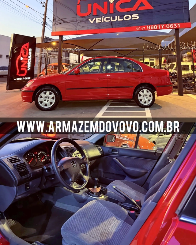 Civic — Honda (carros) Civic (2002) — Foto principal do anúncio | Armazém do Vovô