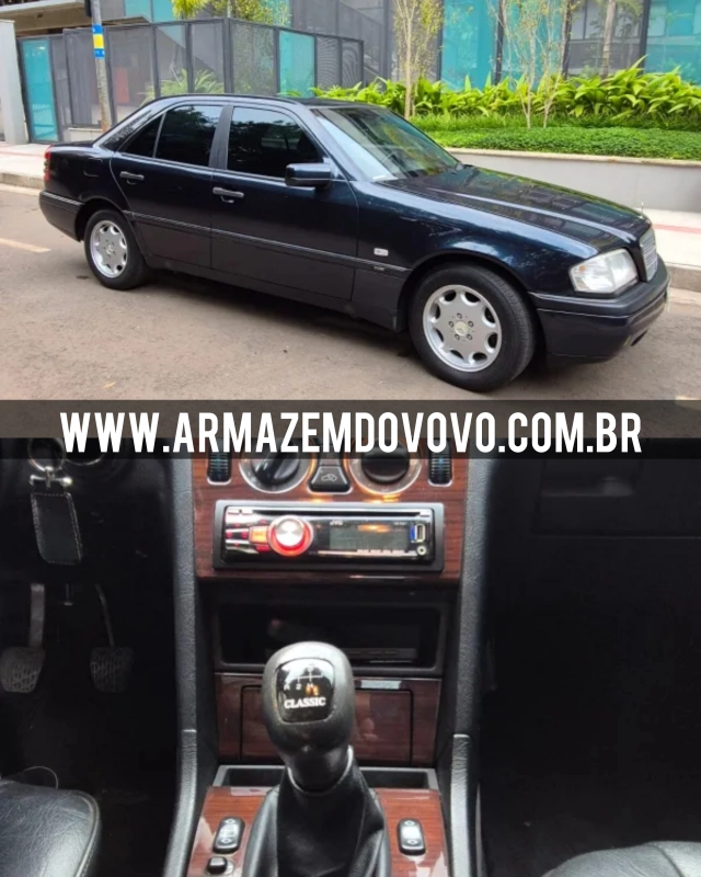C180 — Mercedes Benz C180 (1996) — Foto principal do anúncio | Armazém do Vovô