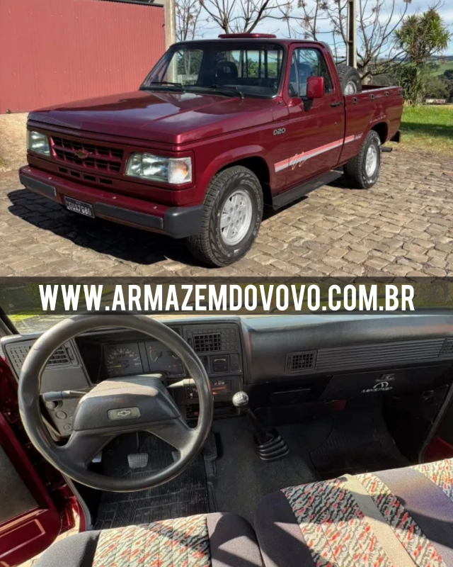 D20 — Chevrolet D20 (1996) — Foto principal do anúncio | Armazém do Vovô