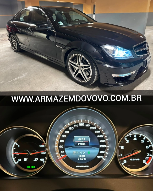 C63 AMG — Mercedes Benz C63 AMG (2013) — Foto principal do anúncio | Armazém do Vovô