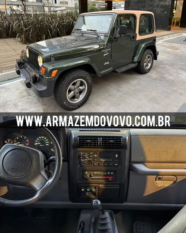 Wrangler — Jeep Wrangler (1997) — Foto principal do anúncio | Armazém do Vovô