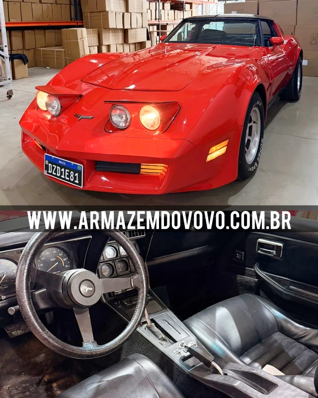 Corvette — Chevrolet Corvette (1981) — Foto principal do anúncio | Armazém do Vovô