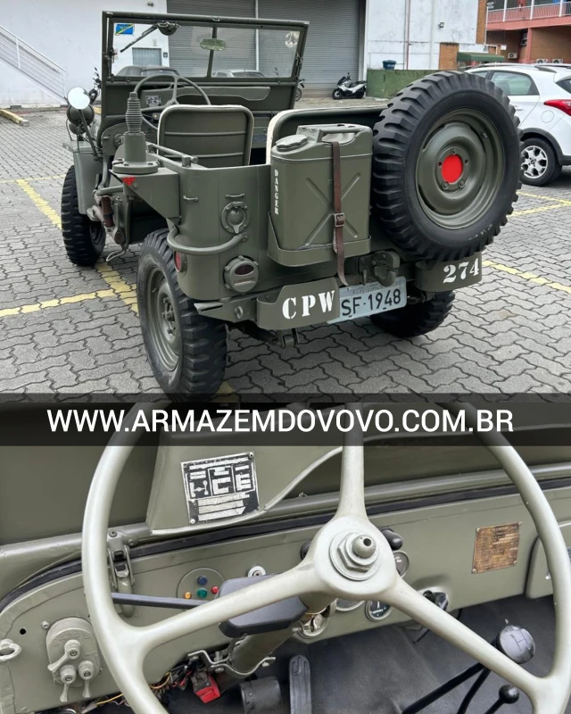 Jeep — Willys Jeep (1948) — Foto principal do anúncio | Armazém do Vovô