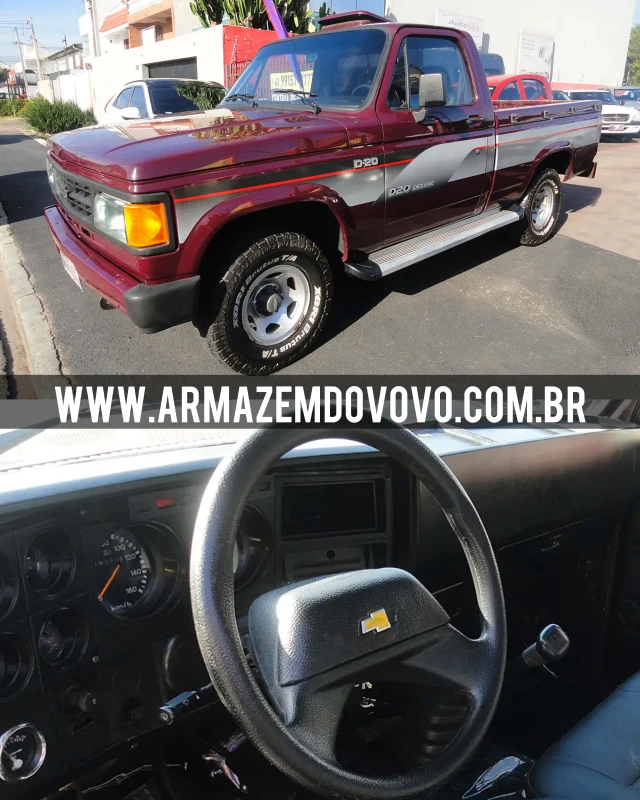 D20 — Chevrolet D20 (1991) — Foto principal do anúncio | Armazém do Vovô
