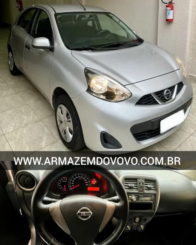 Nissan — Nissan March (2015) — Foto principal do anúncio | Armazém do Vovô
