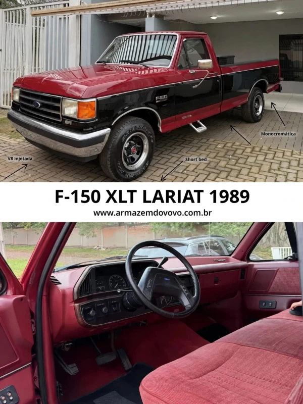 F150 — Ford F150 (1989) — Foto principal do anúncio | Armazém do Vovô
