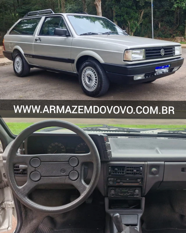 Parati — Volkswagen Parati (1989) — Foto principal do anúncio | Armazém do Vovô