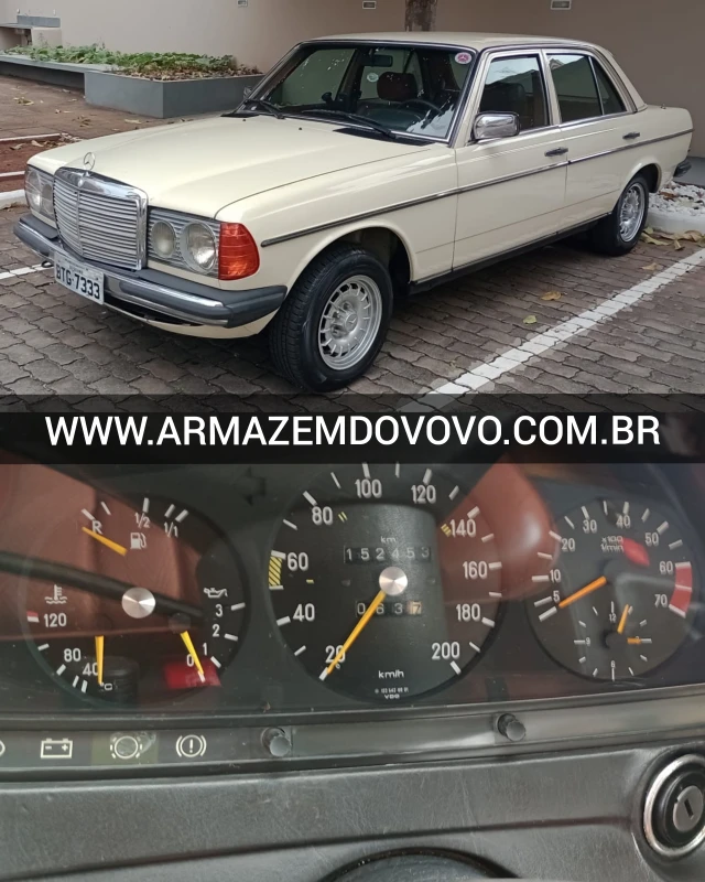 250 — Mercedes Benz 250 (1982) — Foto principal do anúncio | Armazém do Vovô
