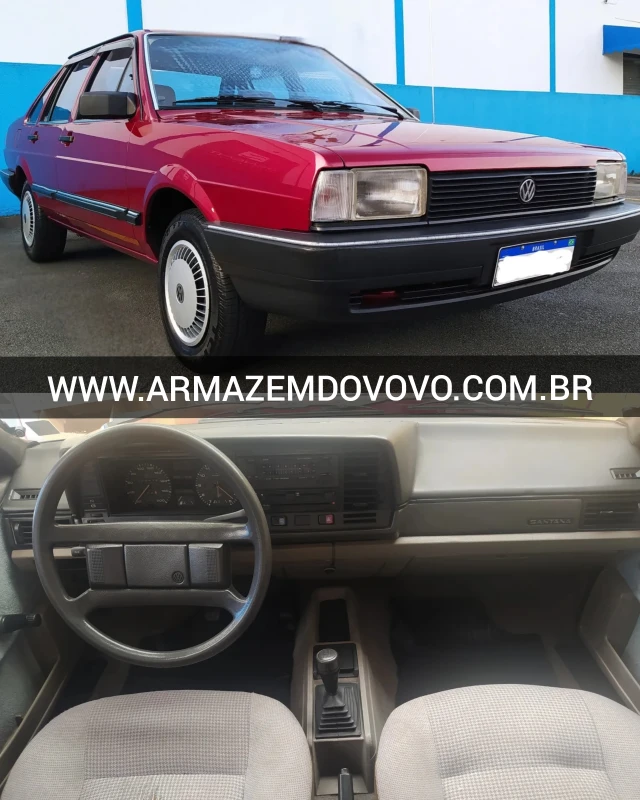 Santana — Volkswagen Santana (1990) — Foto principal do anúncio | Armazém do Vovô