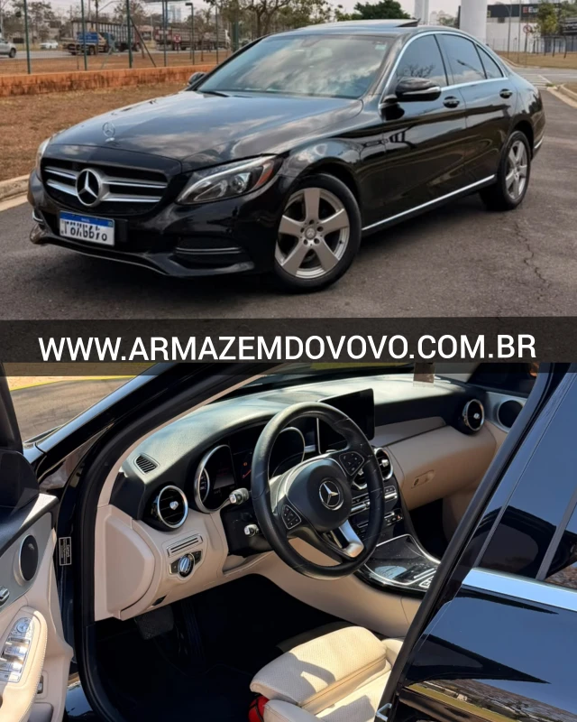C180 — Mercedes Benz C180 (2015) — Foto principal do anúncio | Armazém do Vovô