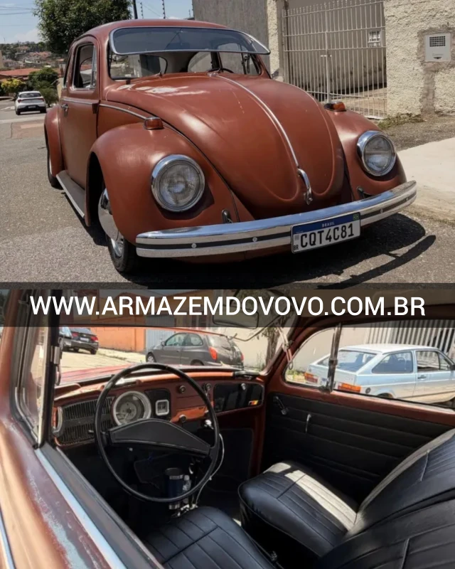 Fusca — Volkswagen Fusca (1974) — Foto principal do anúncio | Armazém do Vovô