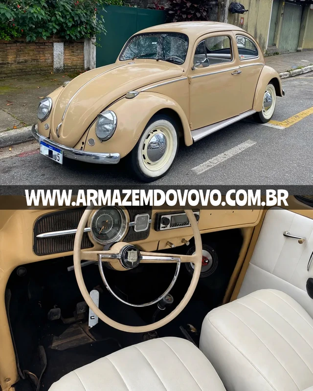 Fusca — Volkswagen Fusca (1968) — Foto principal do anúncio | Armazém do Vovô