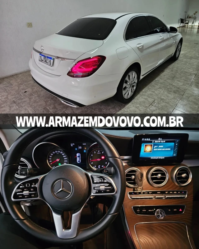 C180 — Mercedes Benz C180 (2019) — Foto principal do anúncio | Armazém do Vovô