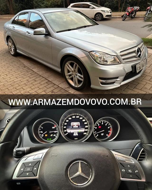 C180 — Mercedes Benz C180 (2013) — Foto principal do anúncio | Armazém do Vovô
