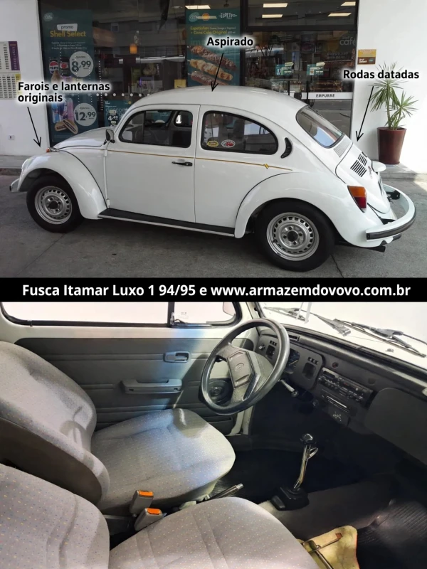 Fusca — Volkswagen Fusca (1994) — Foto principal do anúncio | Armazém do Vovô