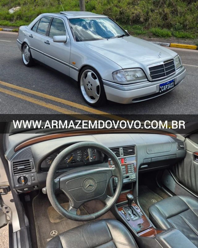 C280 — Mercedes Benz C280 (1995) — Foto principal do anúncio | Armazém do Vovô