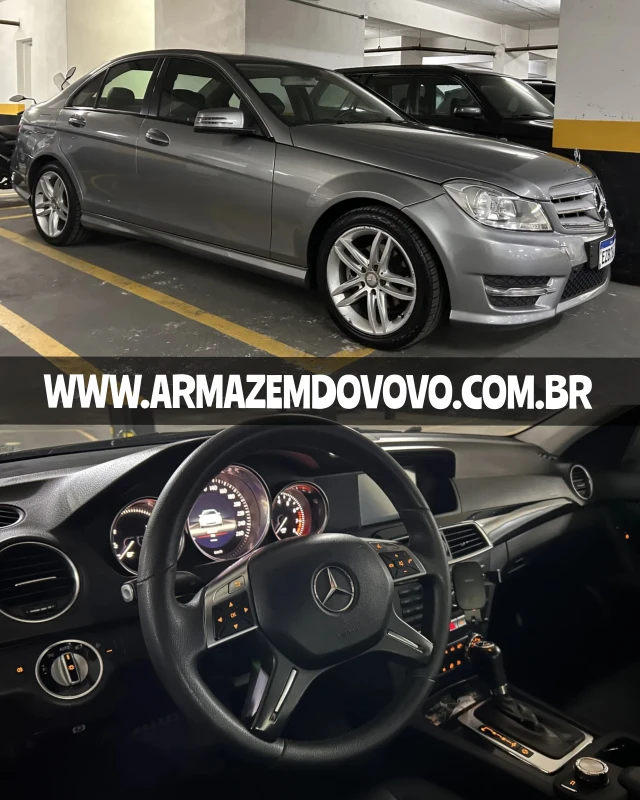 C180 — Mercedes Benz C180 (2013) — Foto principal do anúncio | Armazém do Vovô