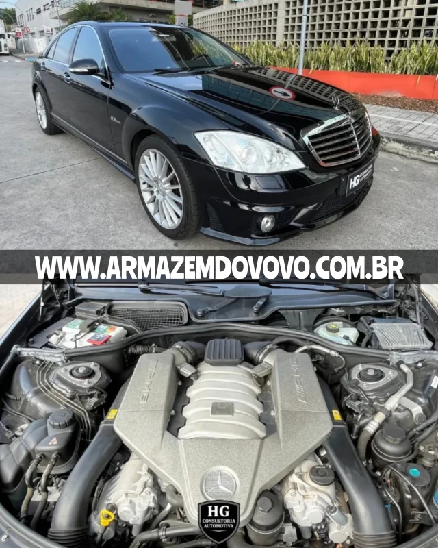 S63 AMG — Mercedes Benz S63 AMG (2008) — Foto principal do anúncio | Armazém do Vovô