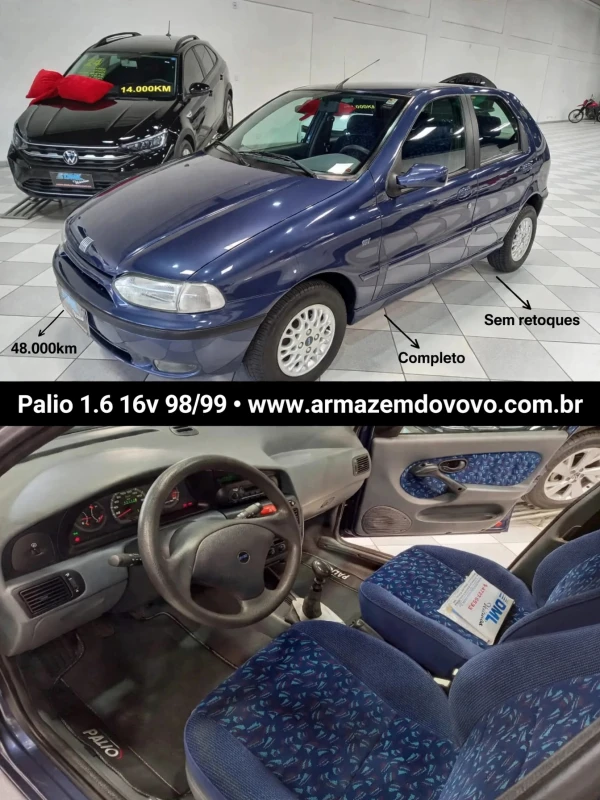 Palio — Fiat Palio (1998) — Foto principal do anúncio | Armazém do Vovô
