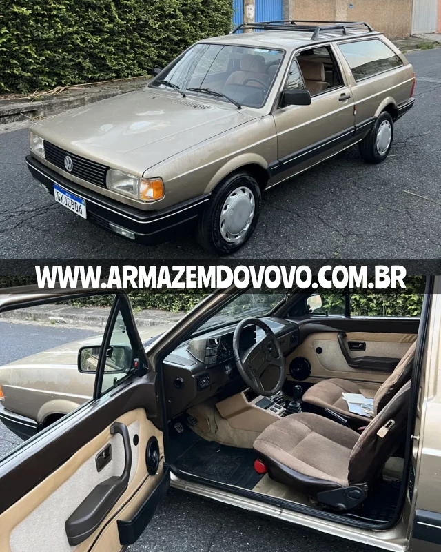 Parati — Volkswagen Parati (1991) — Foto principal do anúncio | Armazém do Vovô